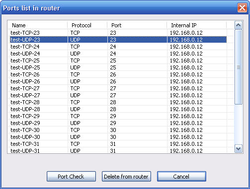 portforward routers